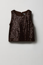 Girls Sequin Tank
