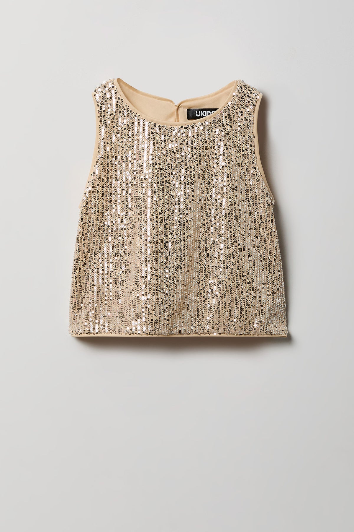 Débardeur à paillettes pour fille