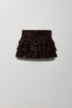 Girls Sequin Tiered Skirt