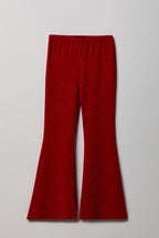 Girls Glitter Flare Pant