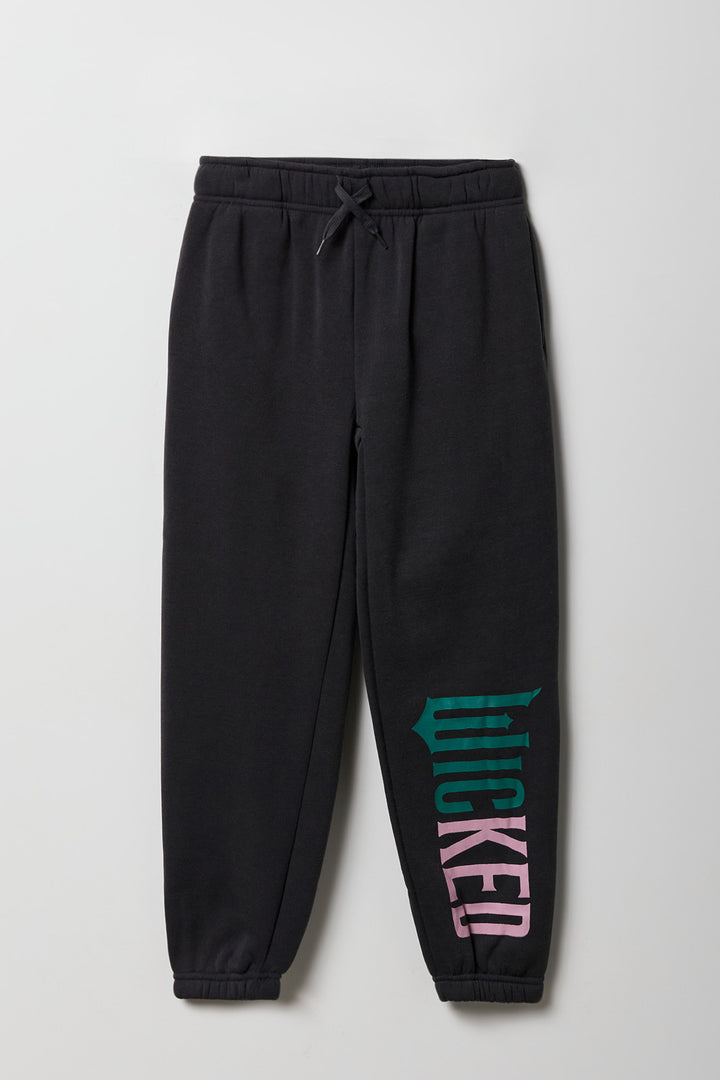 Jogger en molleton à imprimé Wicked pour fille
