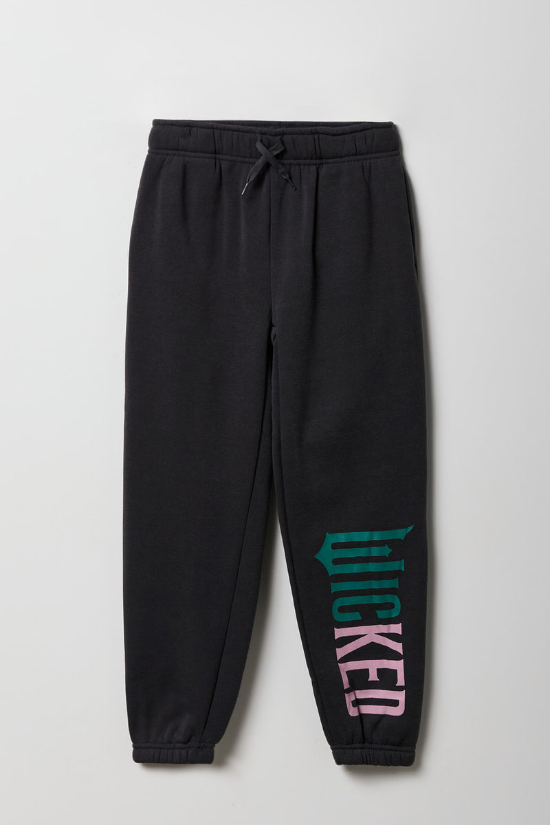 Jogger en molleton à imprimé Wicked pour fille