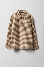Boys Boxy Flannel Button-Up Top