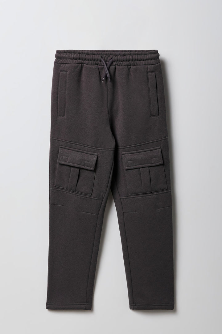 Pantalon d'entraînement cargo en molleton pour enfants