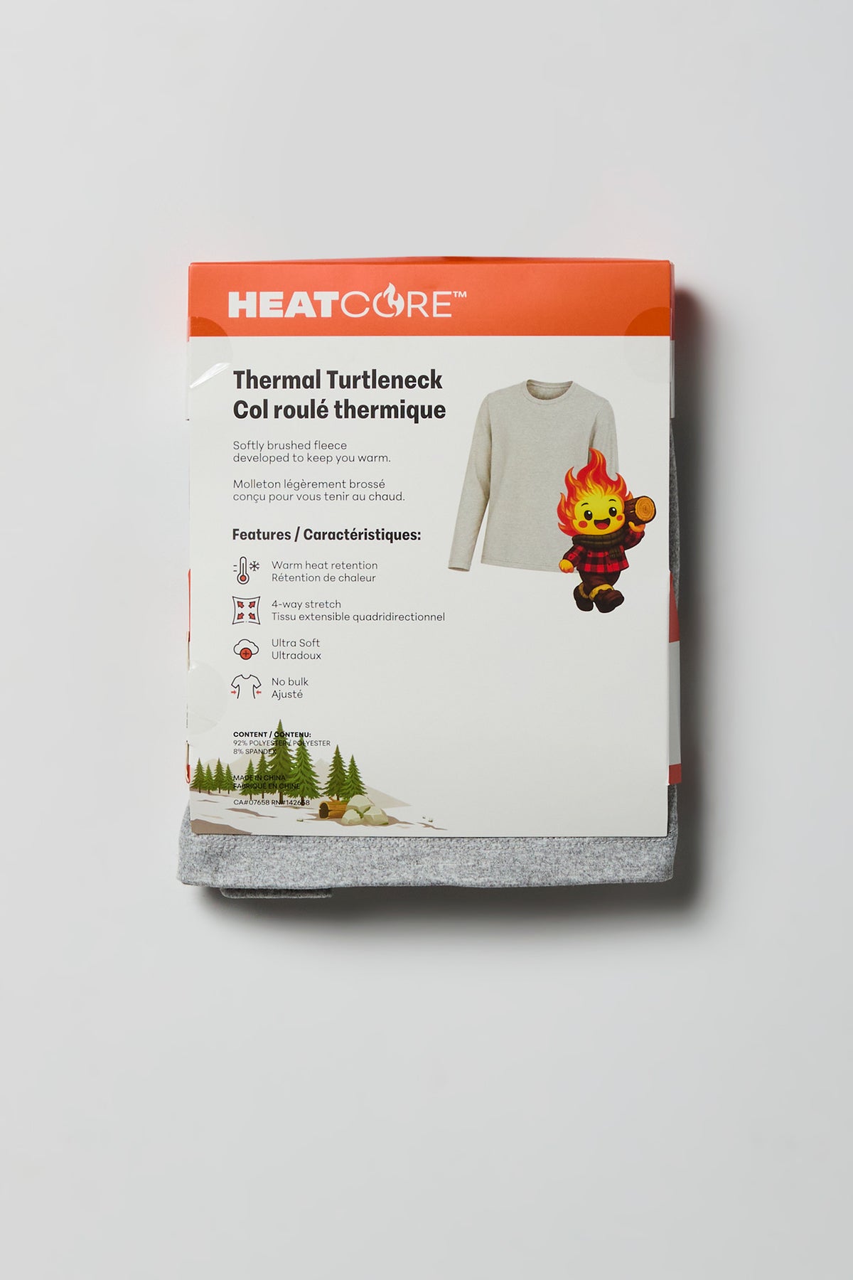 Vue alternative 4. Haut thermique HEATCORE à manches longues pour garçon