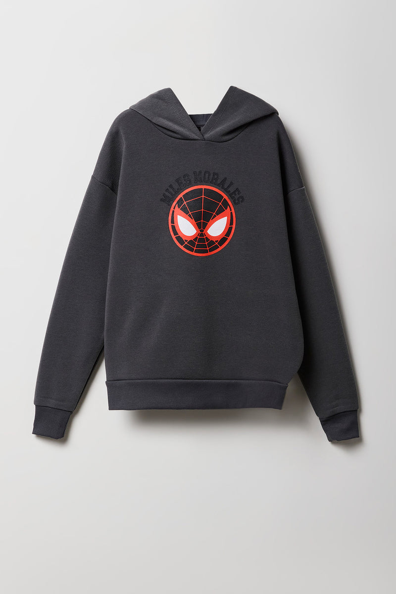 Kids Miles Morales Graphic Fleece Hoodie