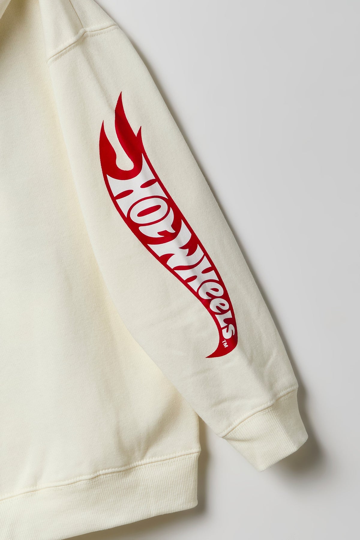 Alt View 3. Hot Wheels™ Boys HD Print Fleece Hoodie - White