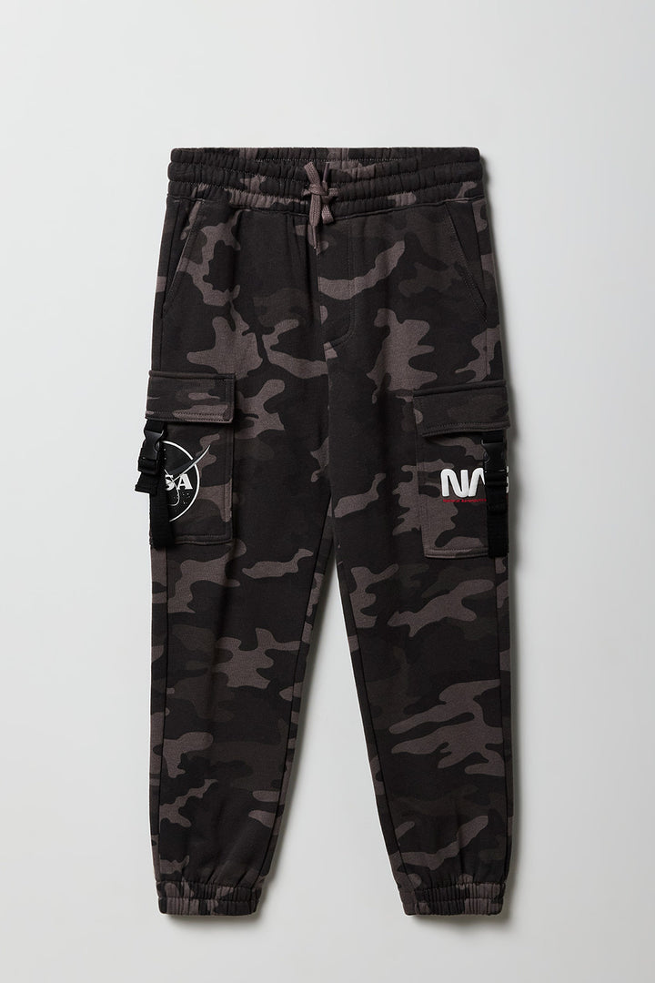 Kids NASA Camo Cargo Jogger