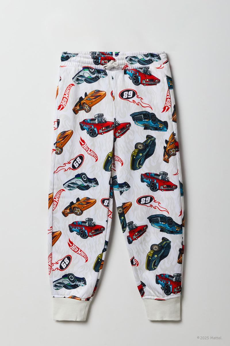 Jogger en molleton à imprimé Hot Wheels™ pour enfant