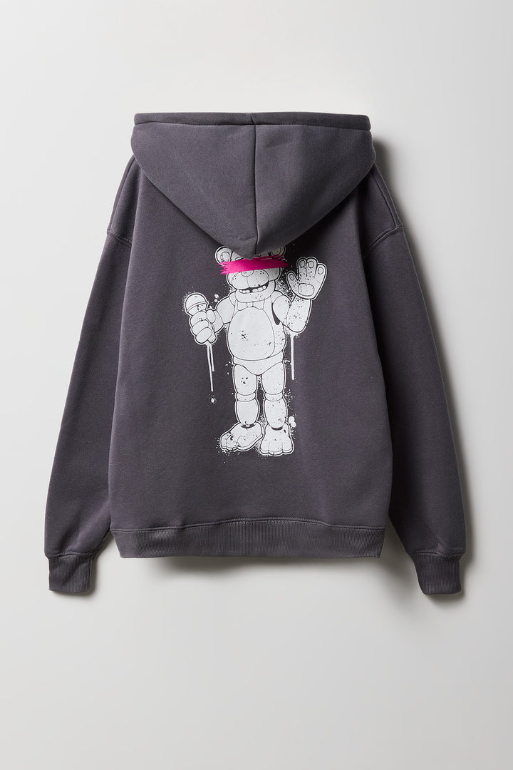 Kids Five Nights at Freddy's HD Print Fleece Hoodie