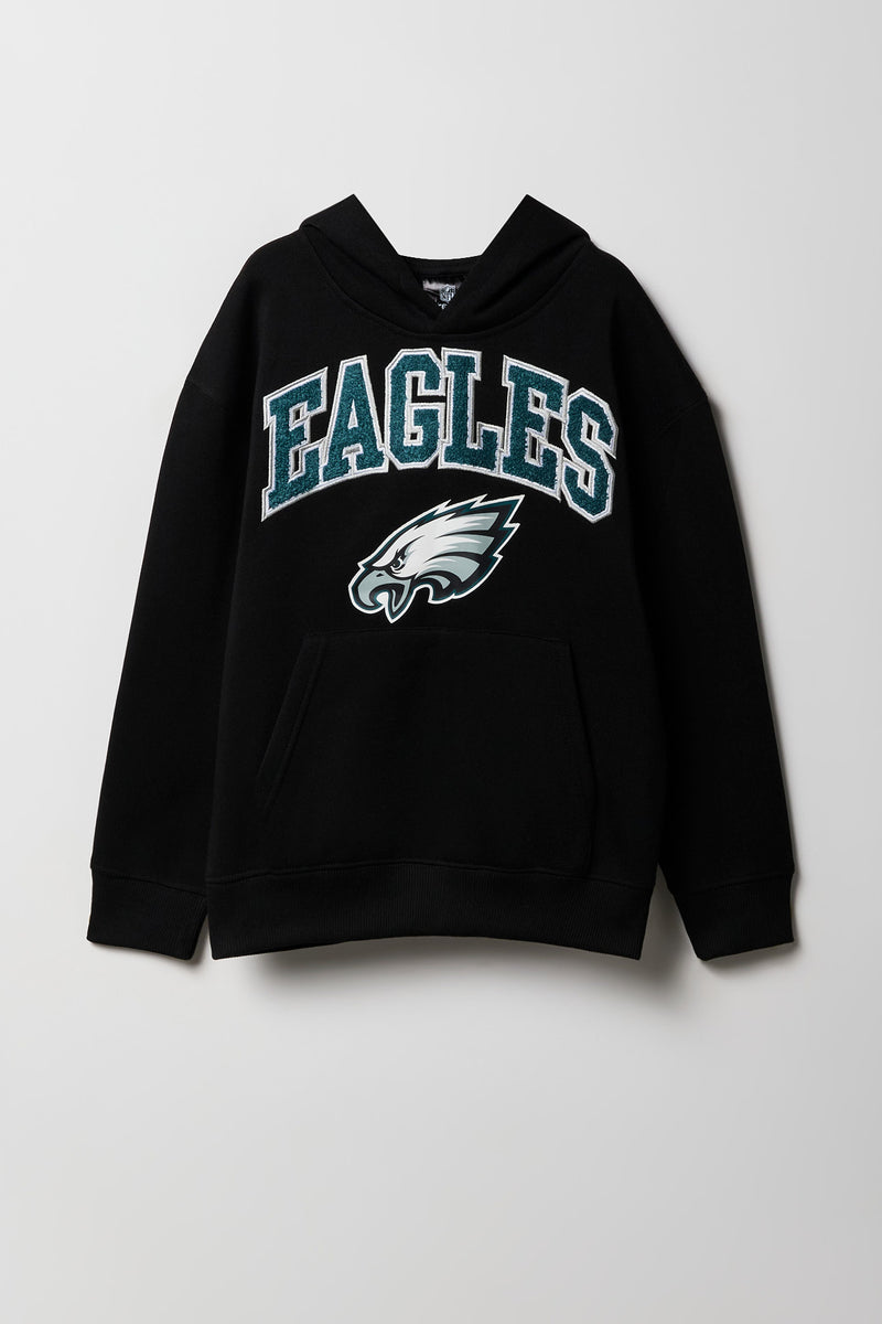 Kids Eagles Chenille Embroidered Hoodie