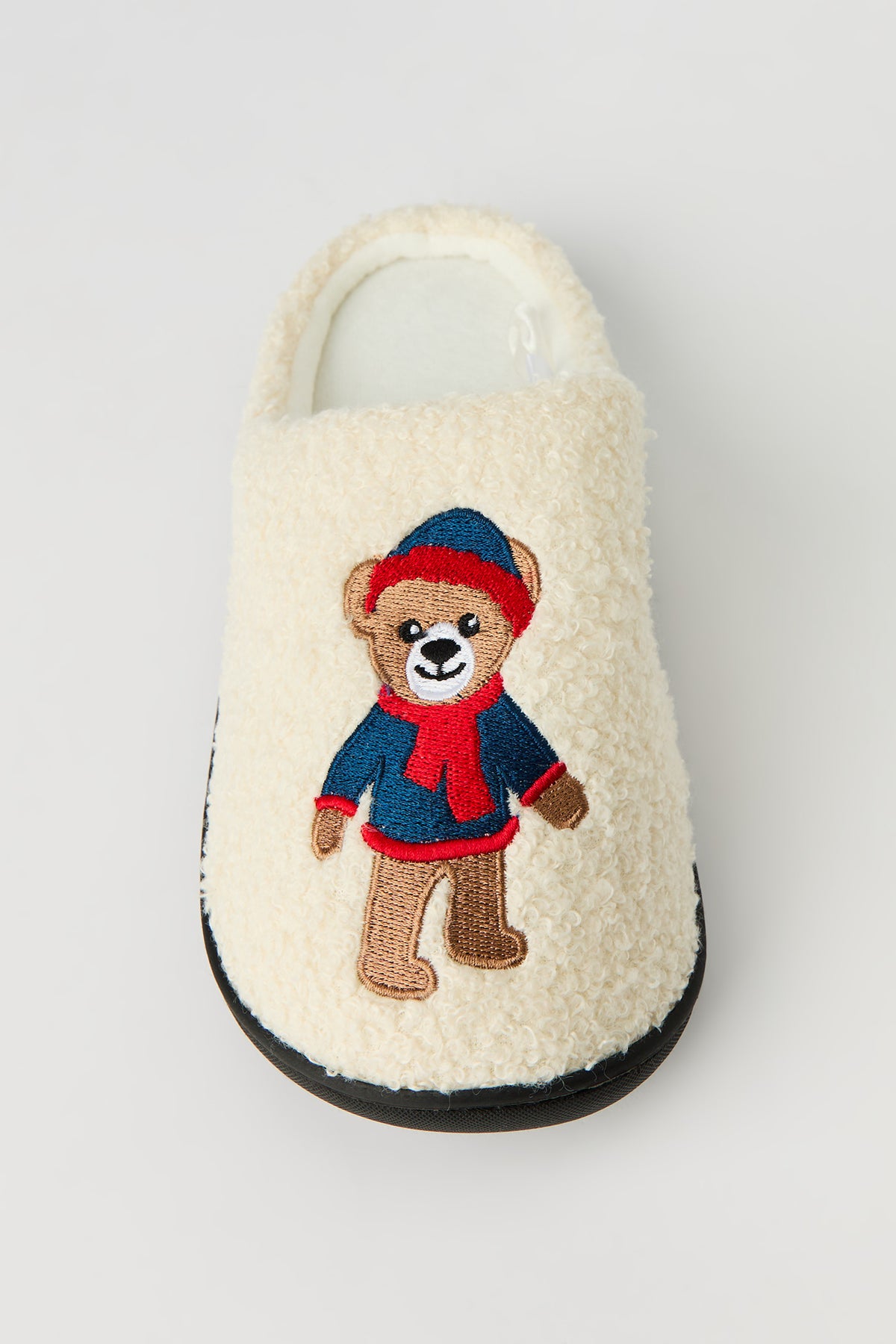 Vue alternative 3. Pantoufles en Sherpa Ours pour enfant