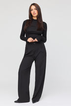 Pantalon habillé à jambe large