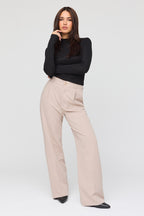 Pantalon habillé à jambe large