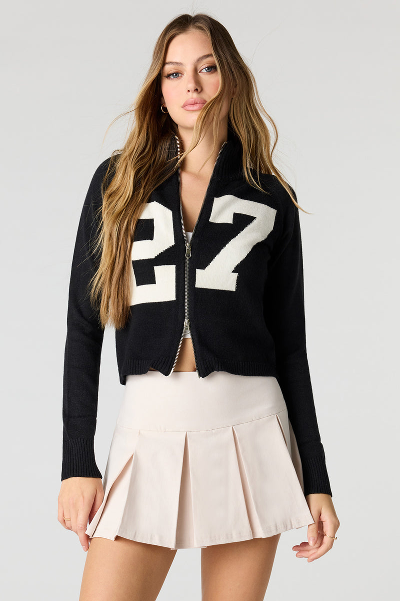 Pleated Mini Skort