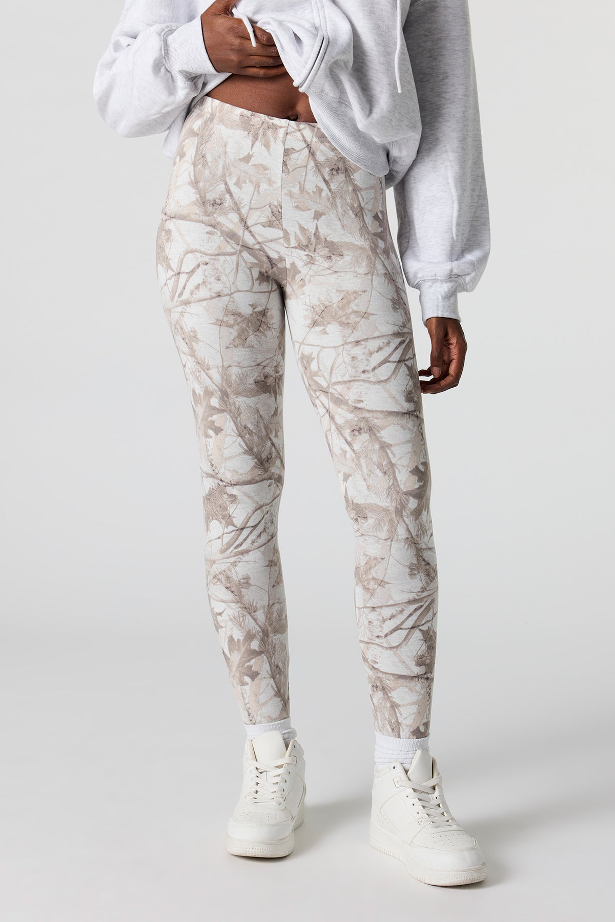 Vue alternative 2. Legging avec bande élastique à imprimé