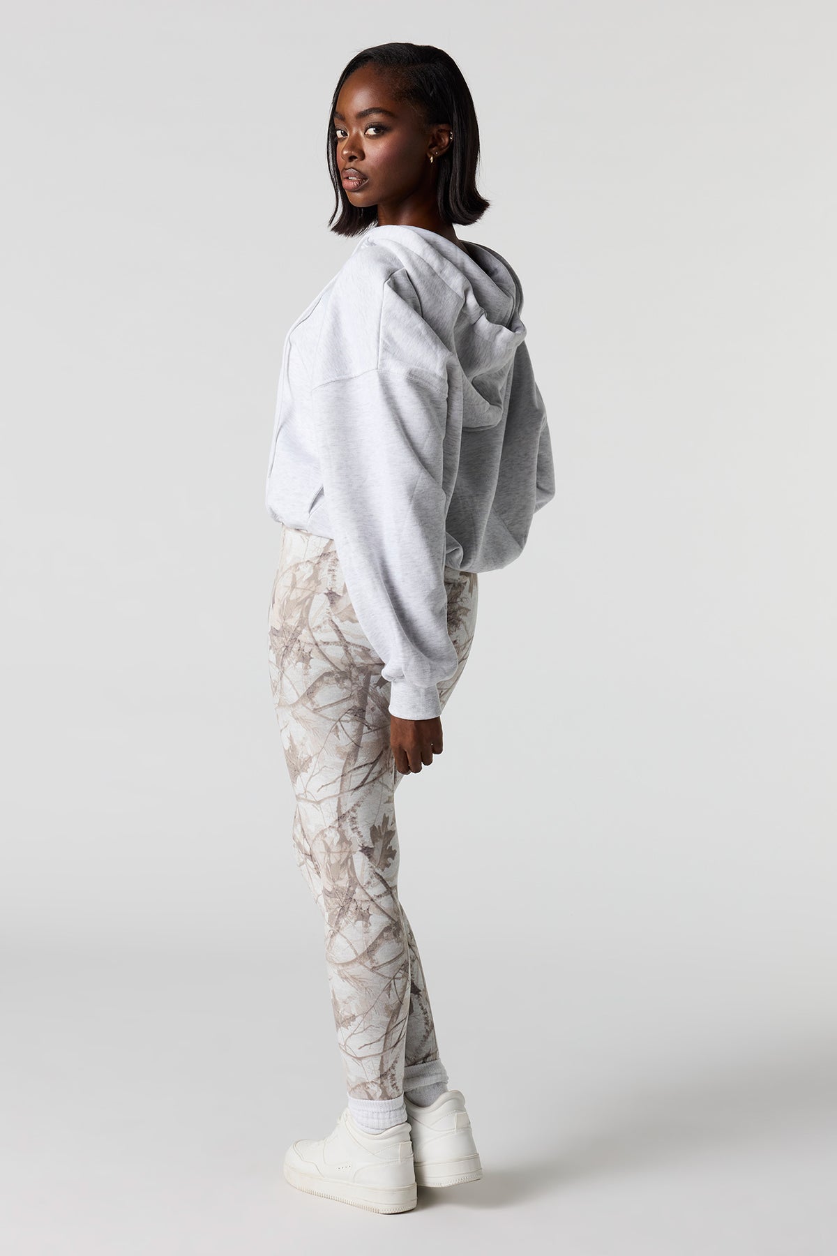Vue alternative 3. Legging avec bande élastique à imprimé