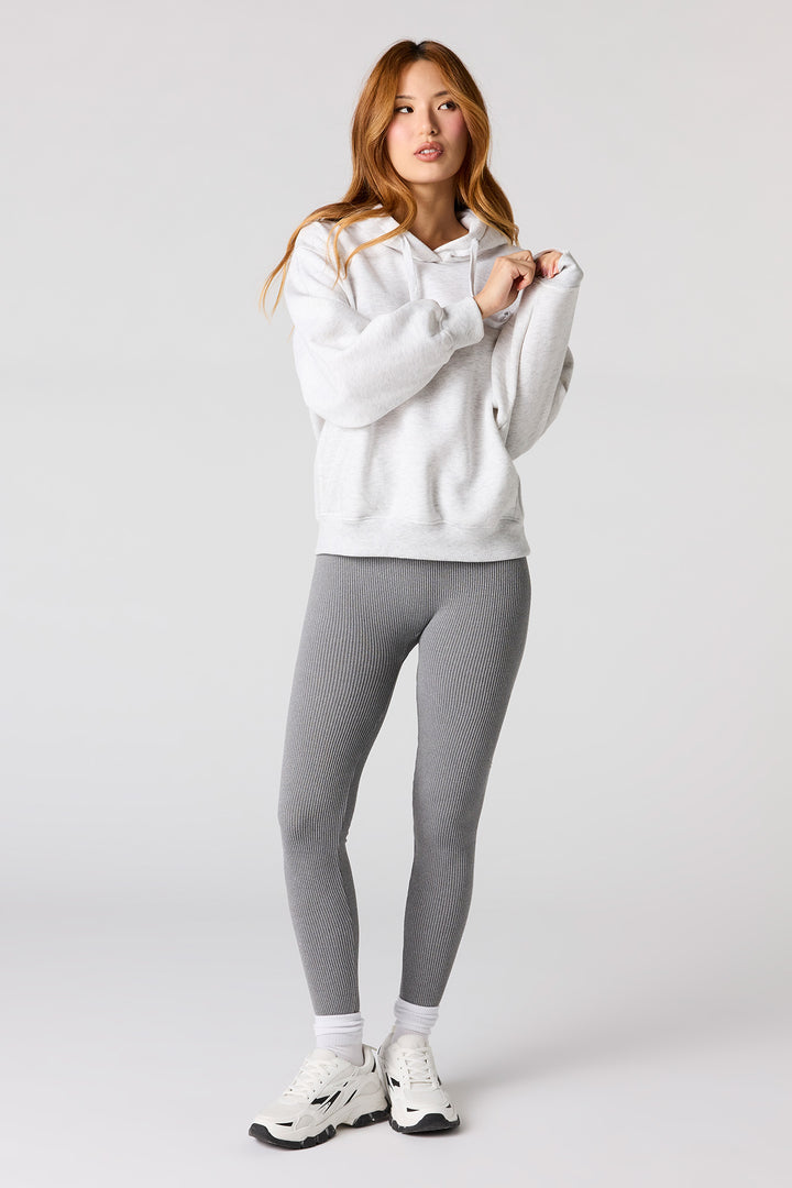High Rise Seamless Ribbed Legging