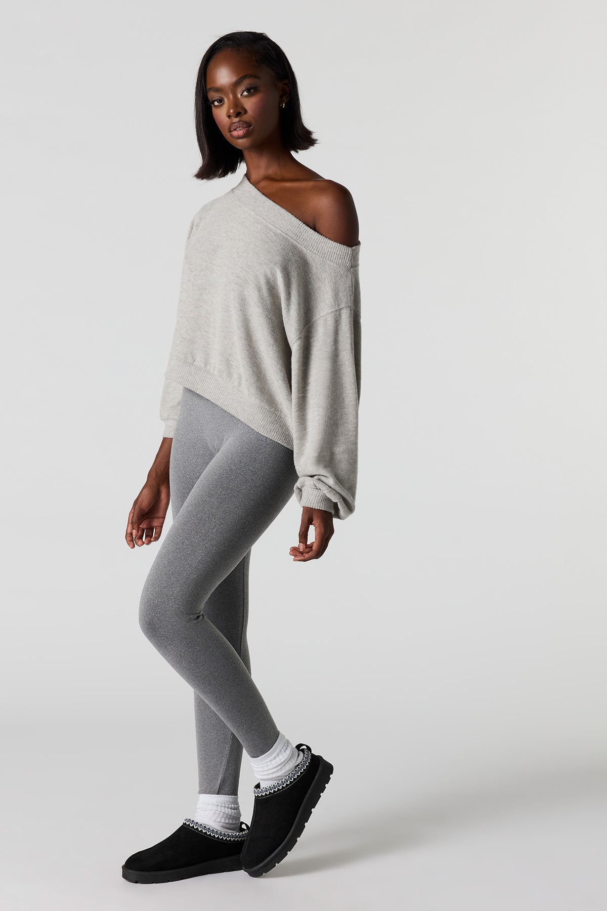 Legging sans couture à taille haute