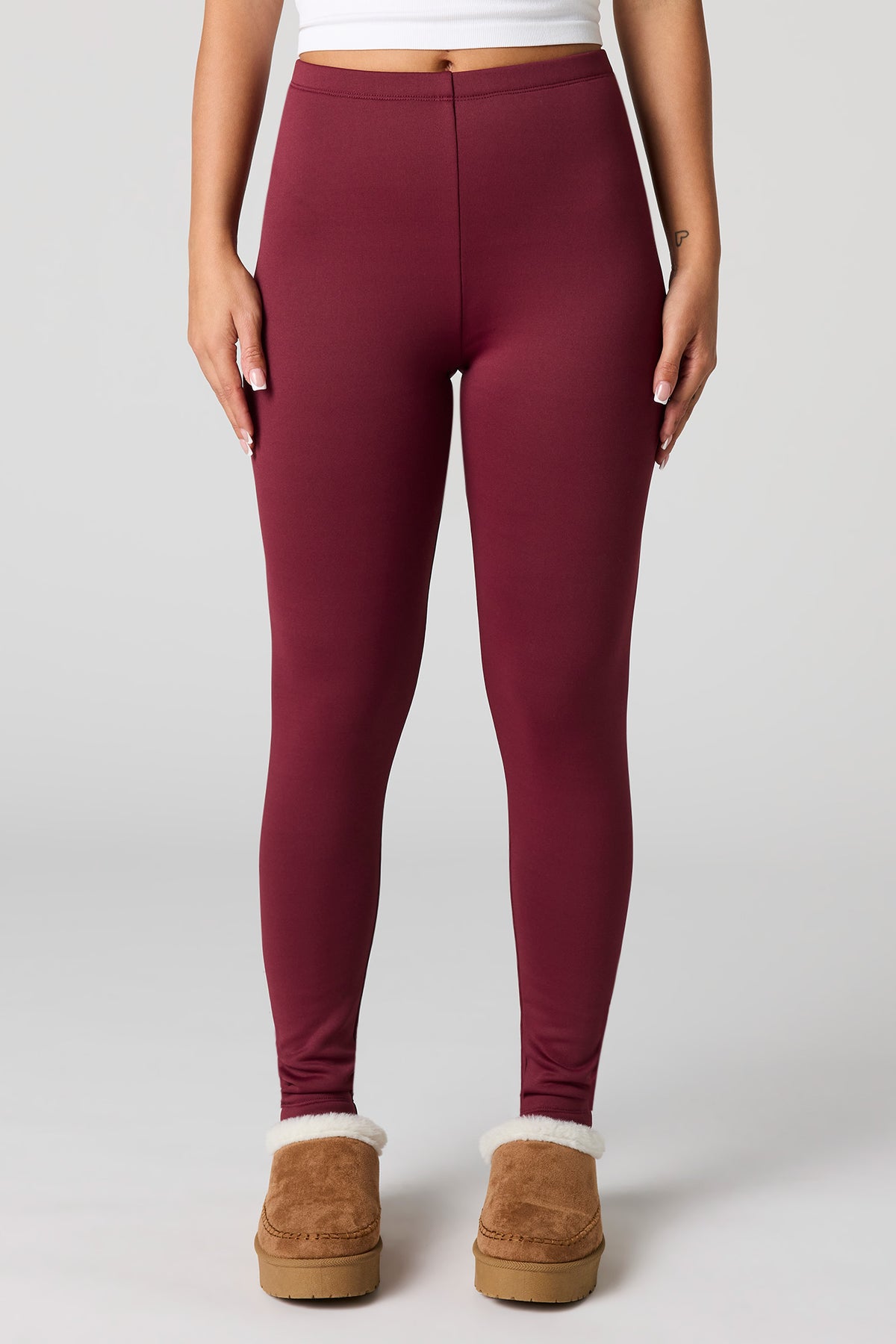 Vue alternative 2. Legging doublé de similifourrure