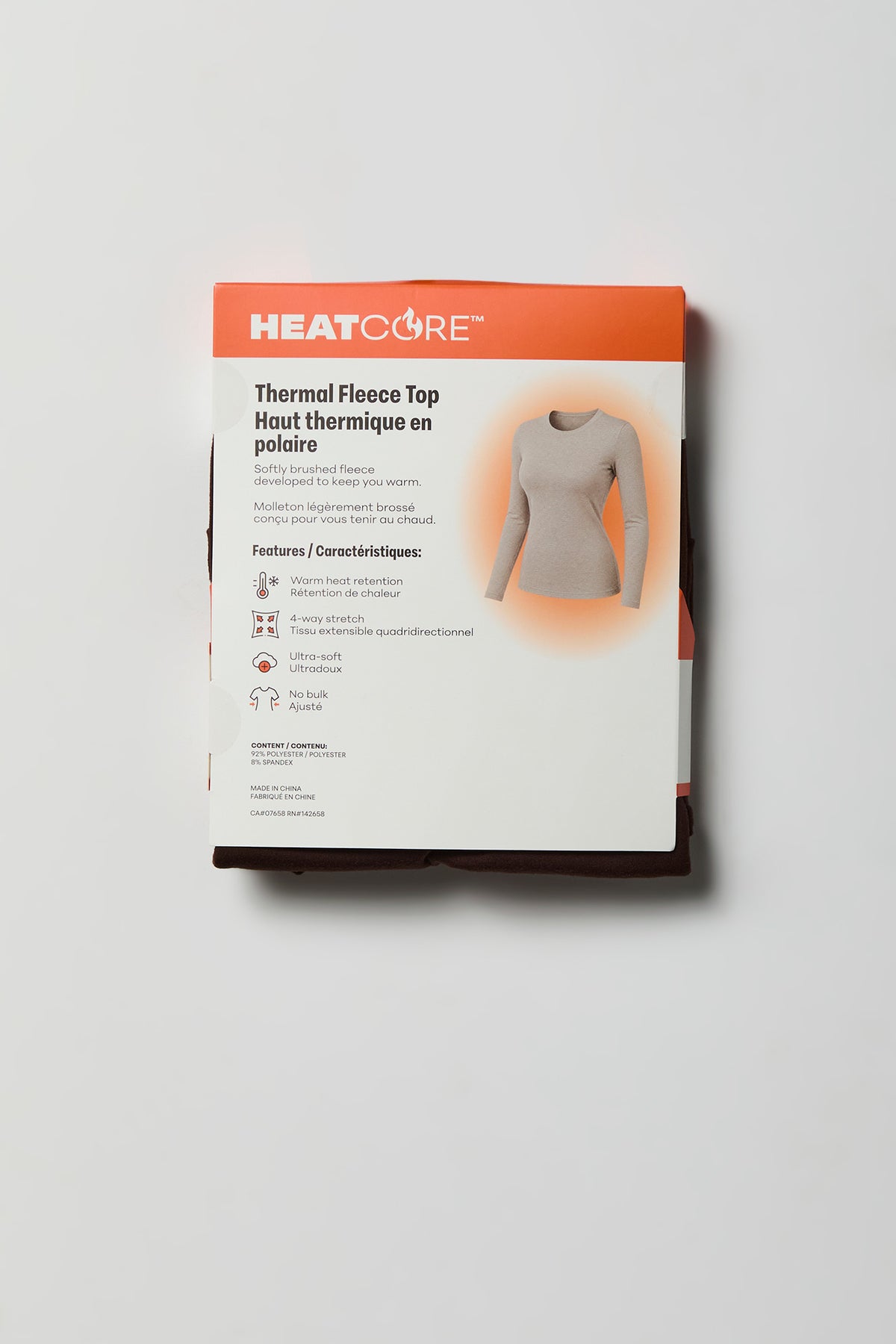 Vue alternative 5. Haut HEATCORE Warm doublé de molleton