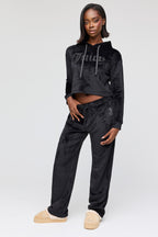 Juicy Couture Plush Hoodie & Pant Set