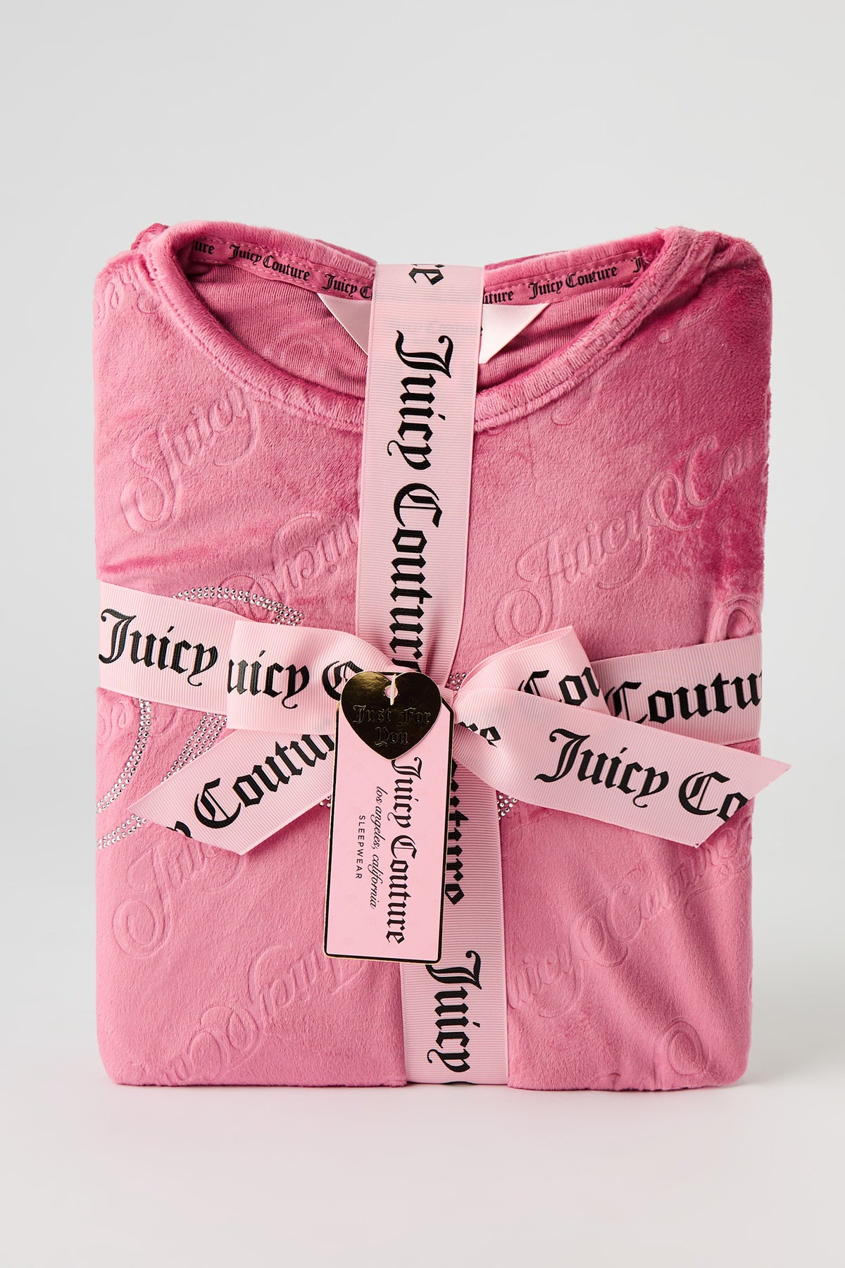Alt View 6. Juicy Couture Velour 3 Piece Pajama Gift Set - Pink