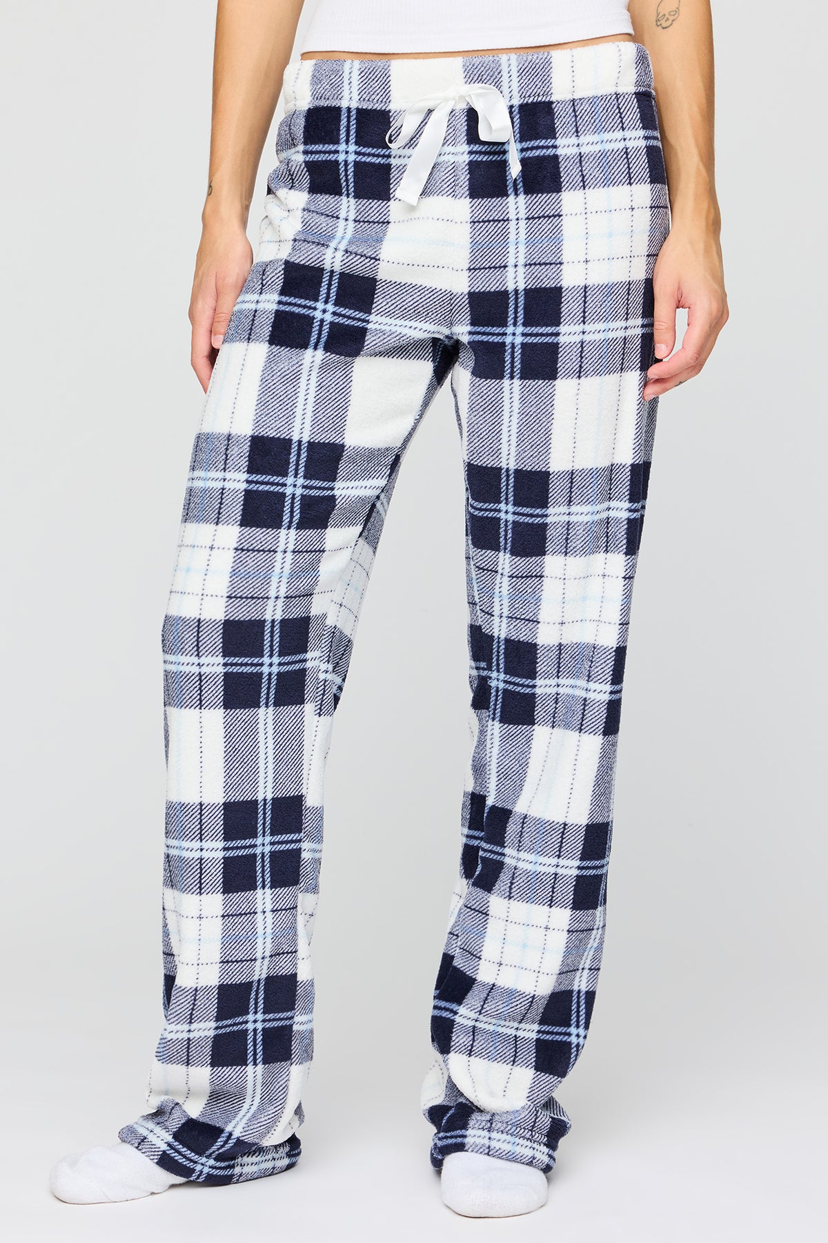 Vue alternative 2. Pantalon de pyjama imprimé en peluche