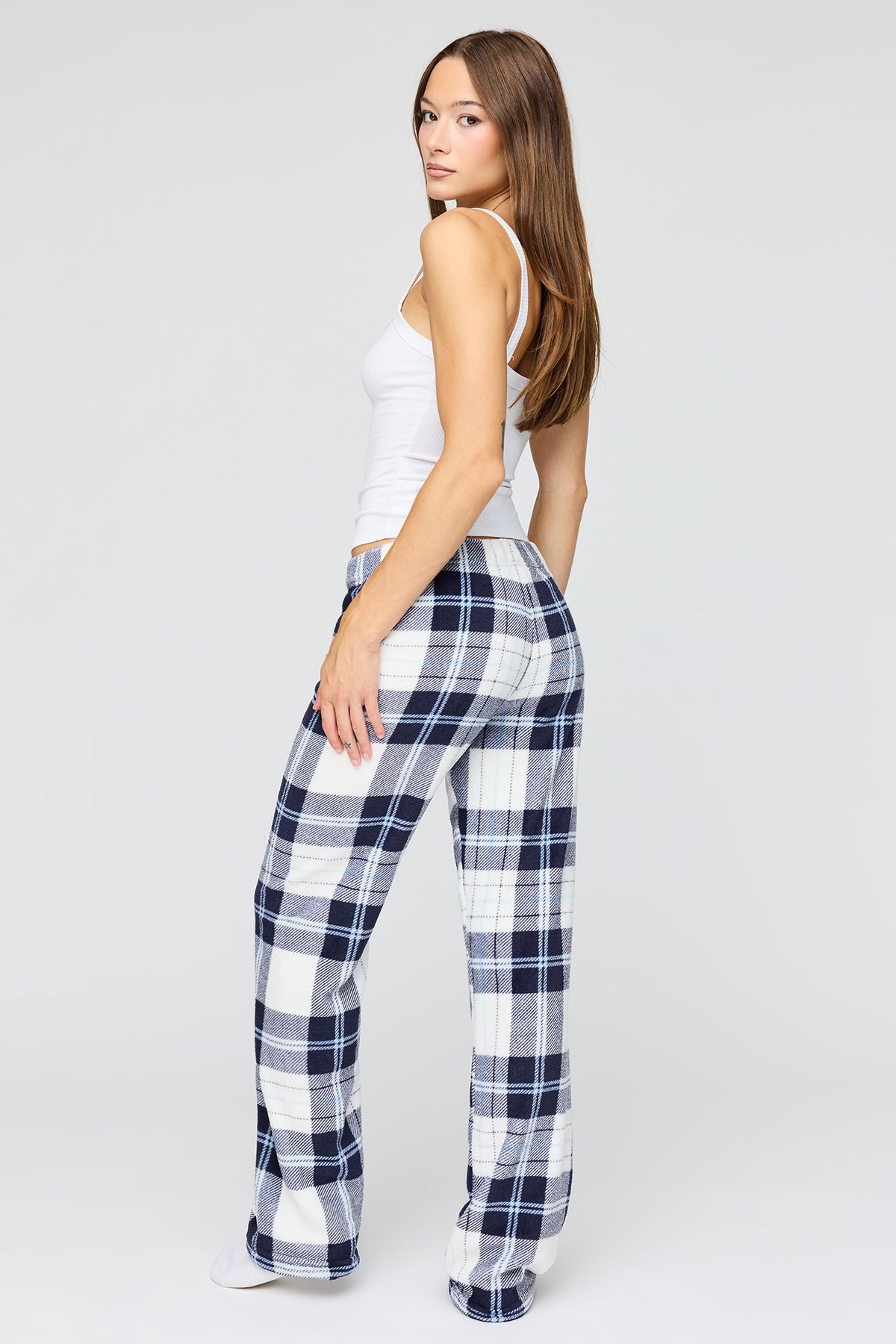 Vue alternative 3. Pantalon de pyjama imprimé en peluche
