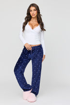 Plush Velour Pajama Pant