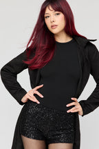 Sequin Mini Short