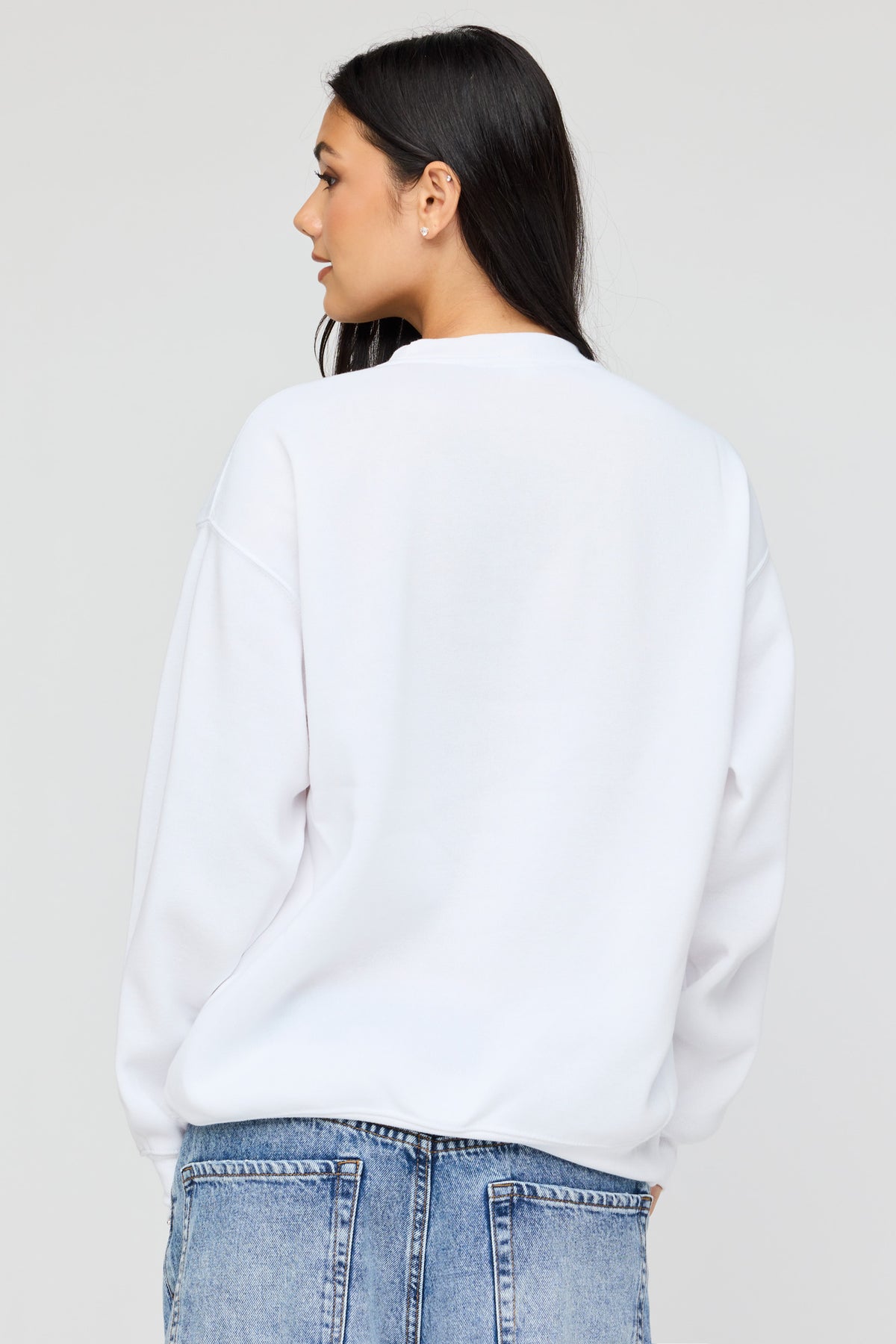 Alt View 2. Ford Graphic Fleece Sweatshirt - White