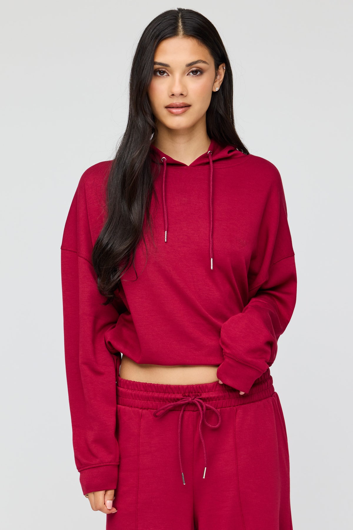 U/A Drawstring Hoodie - Red