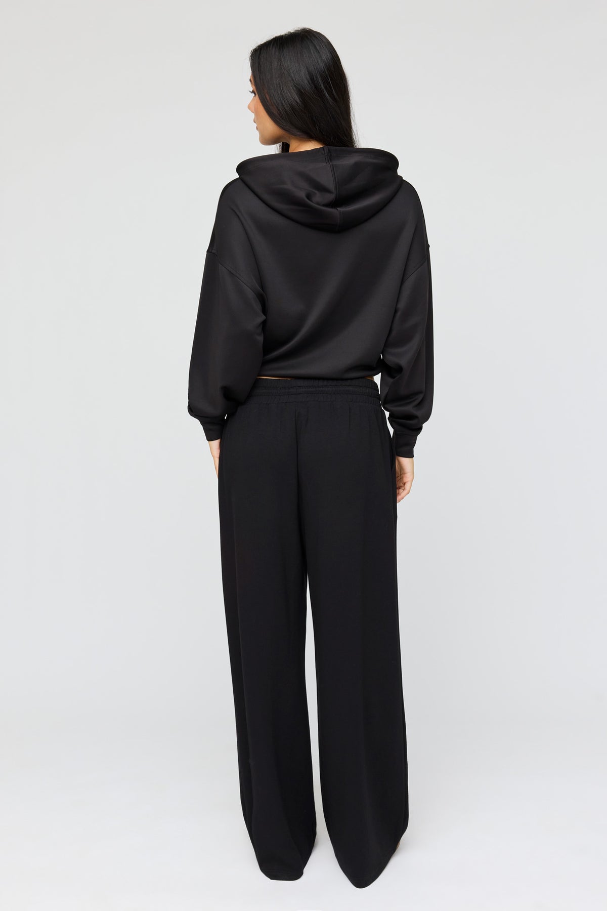 Alt View 3. U/A Wide Leg Pant - Black