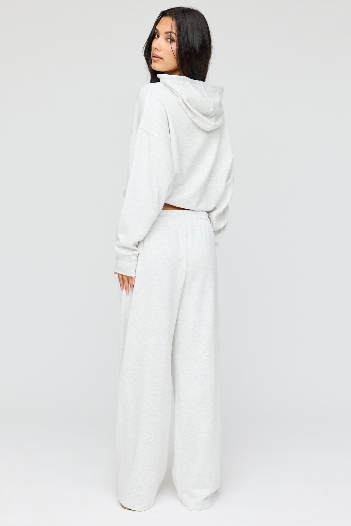 Alt View 3. U/A Wide Leg Pant - Light Grey