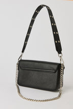 Studded Strap Shoulder Bag