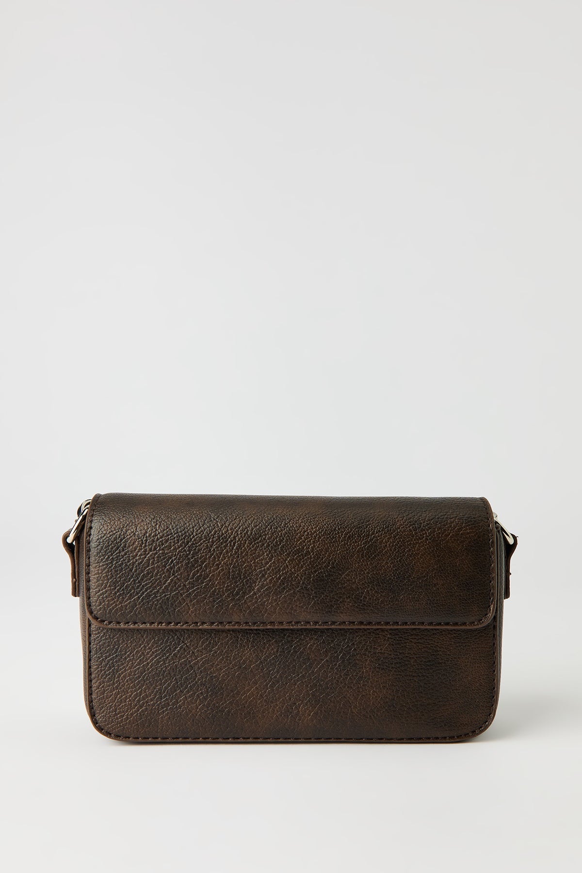 Alt View 2. Studded Strap Shoulder Bag - Brown