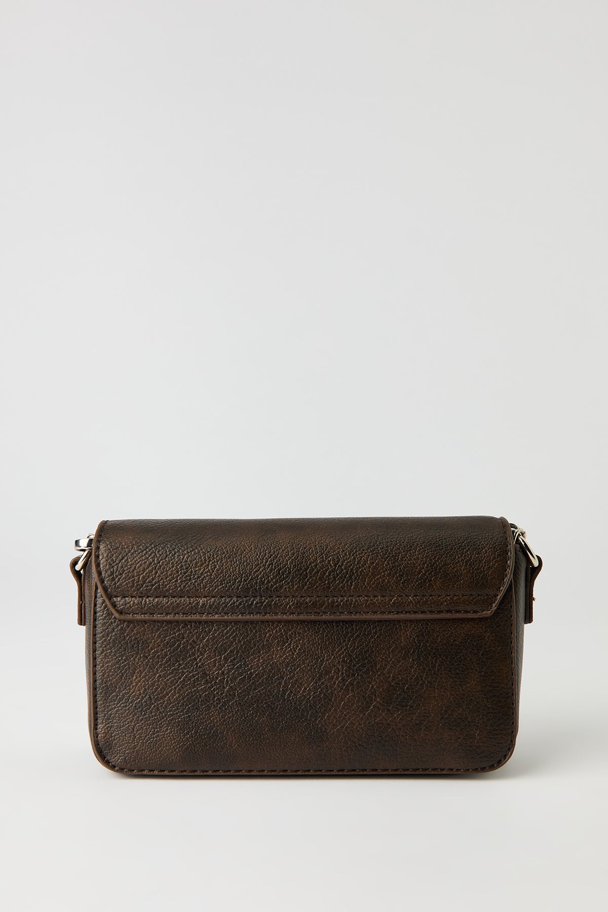 Alt View 3. Studded Strap Shoulder Bag - Brown