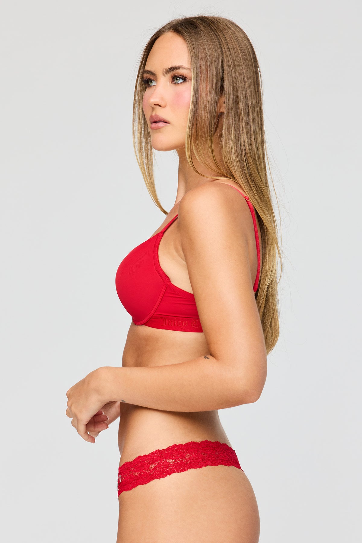 Alt View 6. Juicy Couture Bra (3 Pack) - Leopard