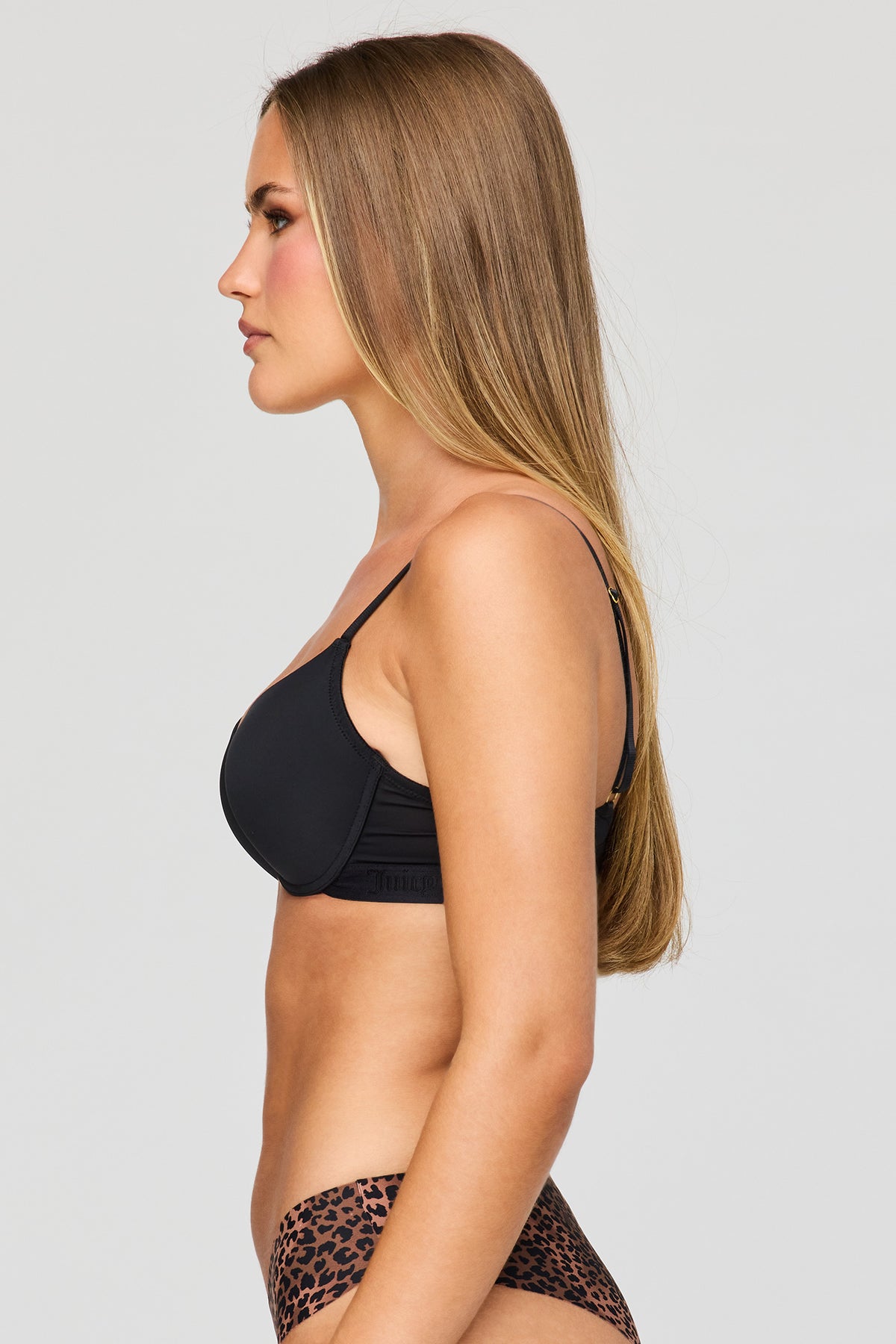 Alt View 7. Juicy Couture Bra (3 Pack) - Leopard