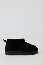 Faux Suede Ankle Booties