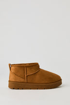 Faux Suede Ankle Booties