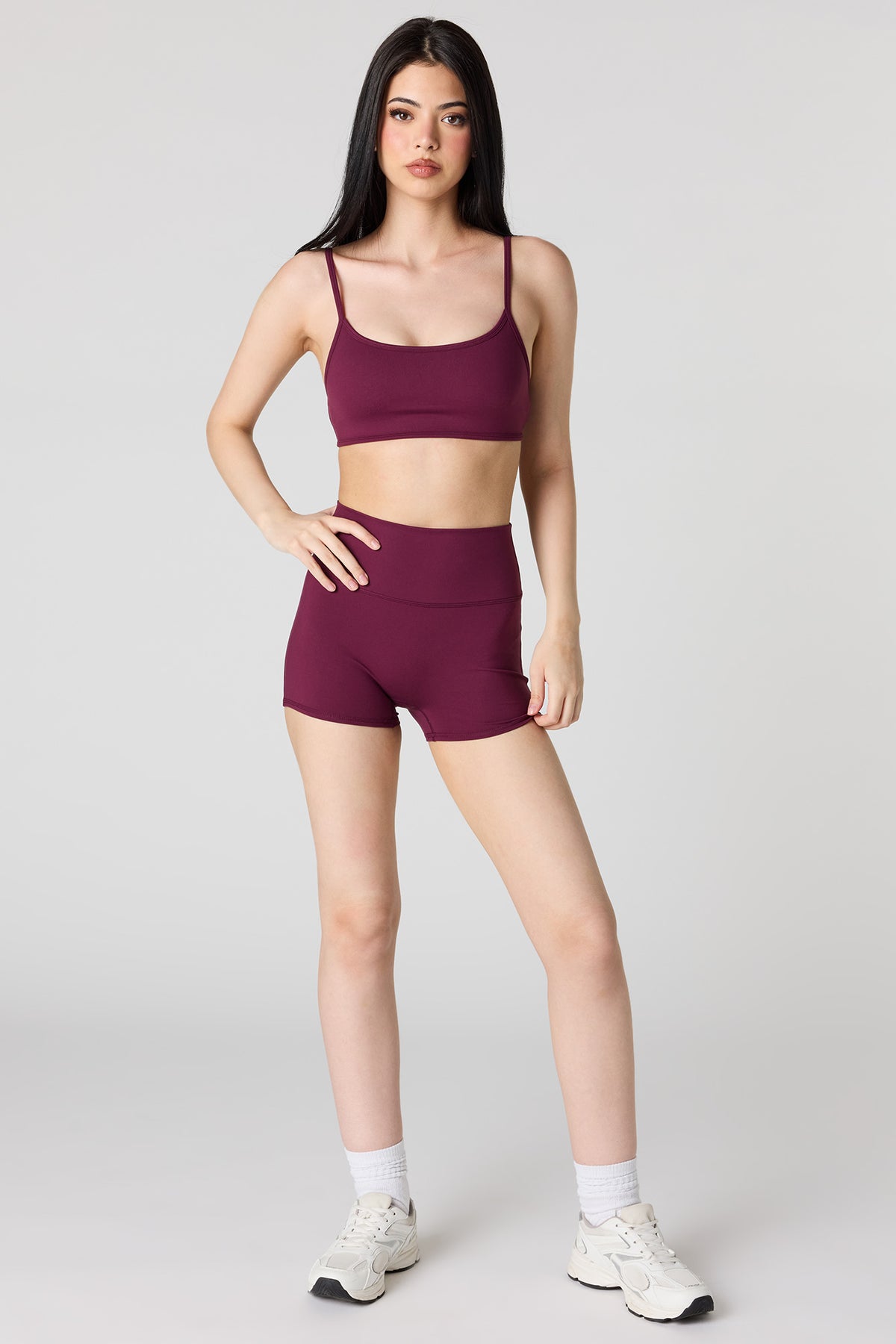 Alt View 3. U/A Sports Bra - Purple