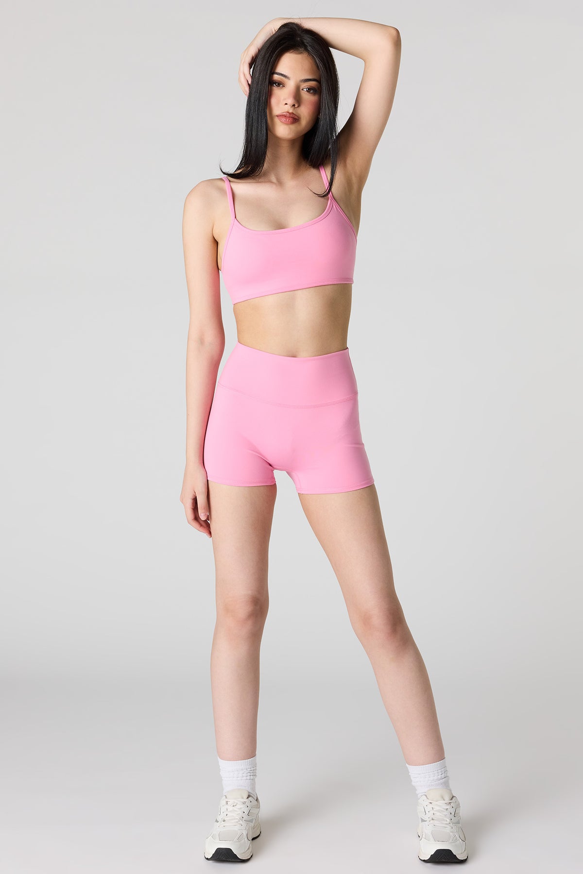Alt View 3. U/A Sports Bra - Pink