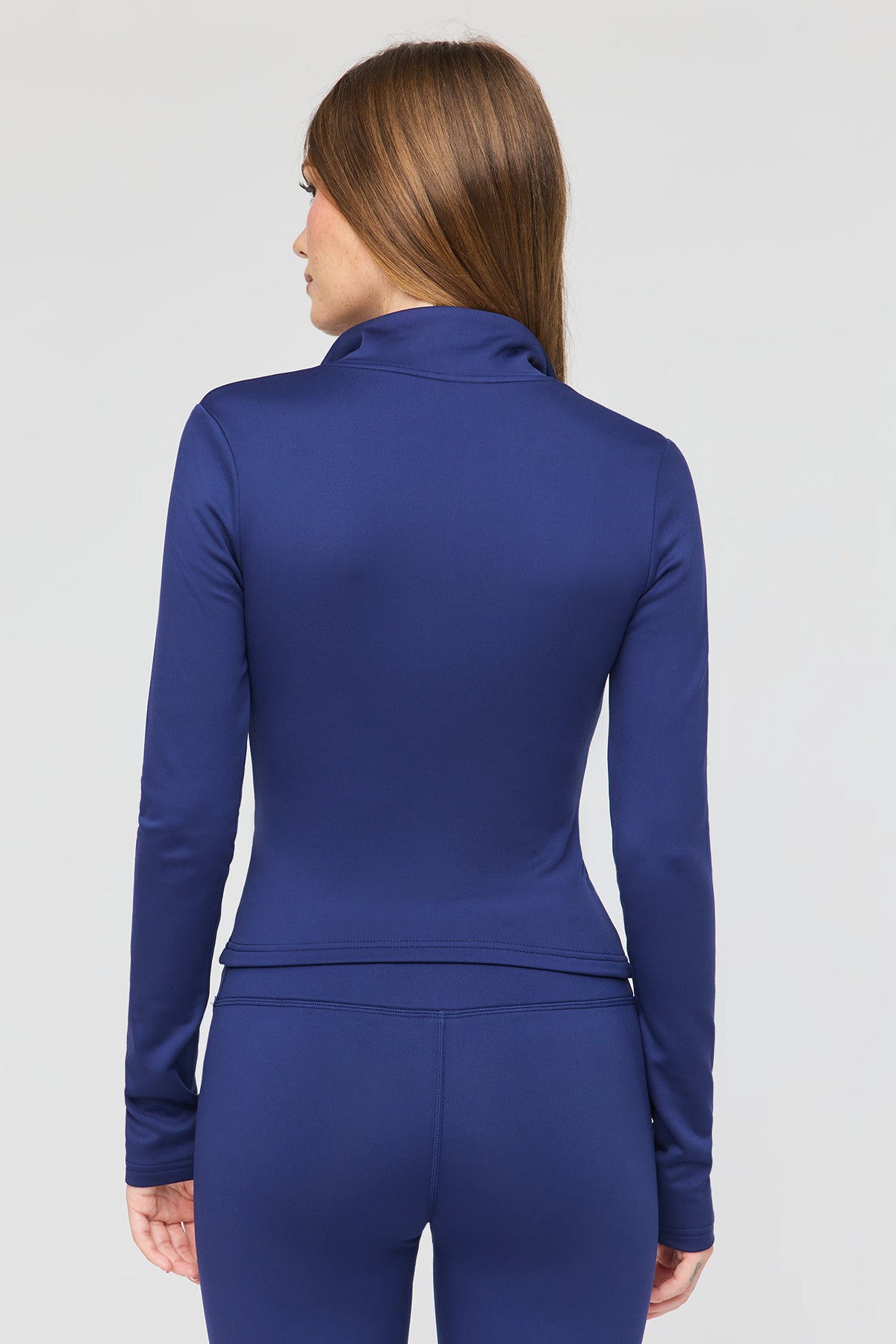 Vue alternative 2. Blouson doublé de molleton tech chaud avec fermeture à glissière