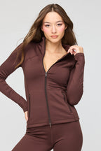 Warm Tech Fleece Lined Zip Jacket