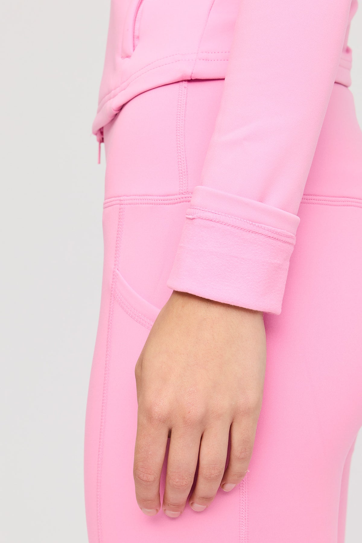 Vue alternative 4. Blouson U/A doublé de molleton tech avec fermeture à glissière