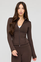 Warmest Tech Faux Fur Lined Zip Jacket