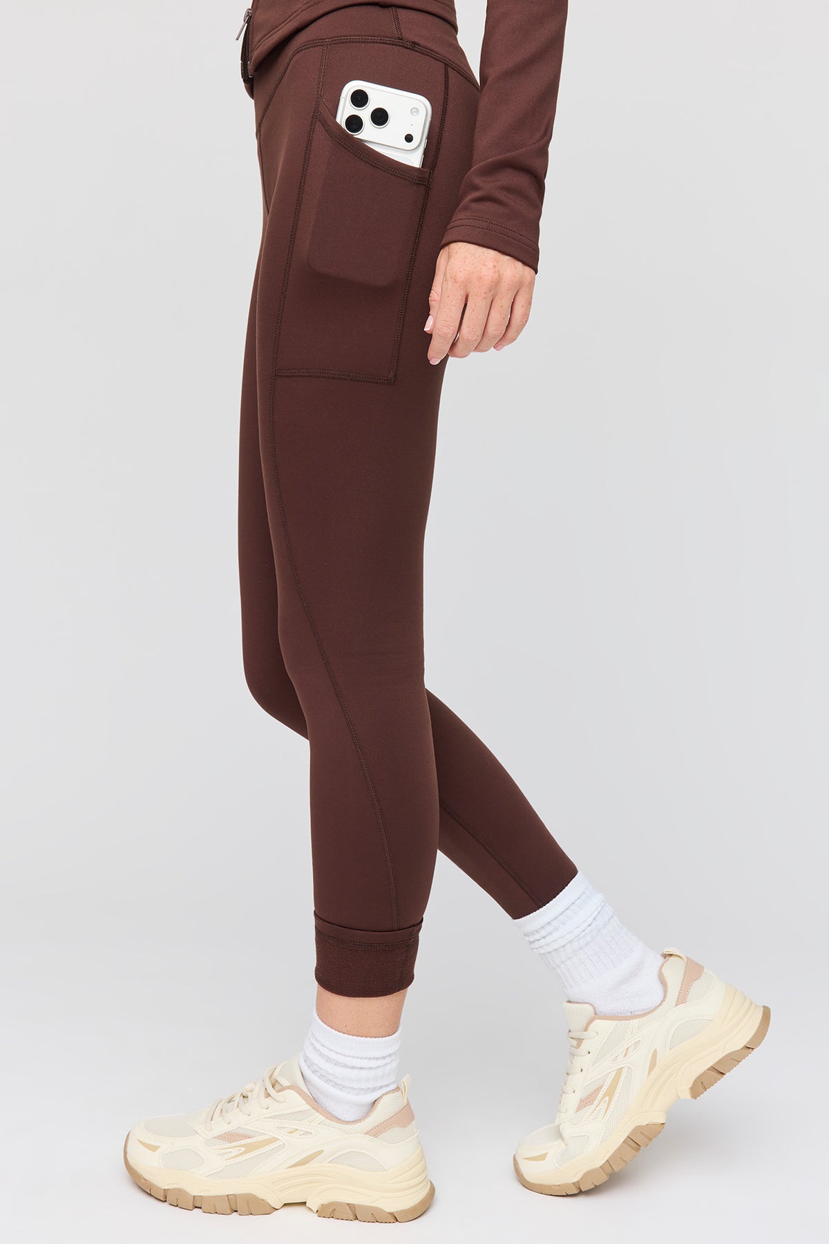 Vue alternative 4. Legging doublé de molleton tech chaud