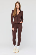 Legging doublé de molleton tech chaud